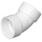 Charlotte Pipe And Foundry Charlotte Pipe Schedule 40 4 in. Hub X 4 in. D Hub PVC 45 Degree Elbow 1 pk PVC003211400 - alternate 1